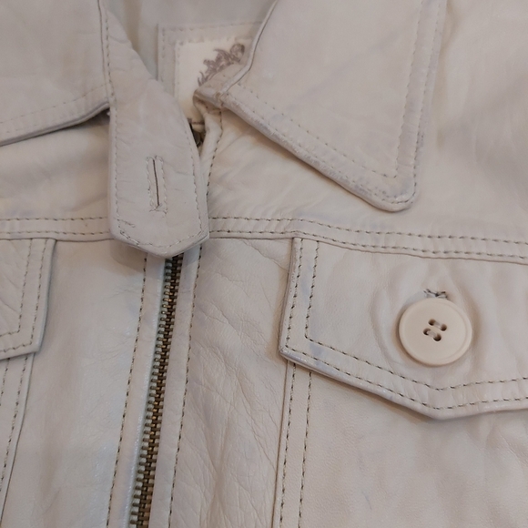 Zara leather jacket - Picture 6 of 12